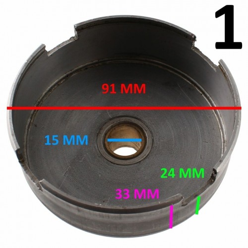 Campana frizione da 15 denti per...