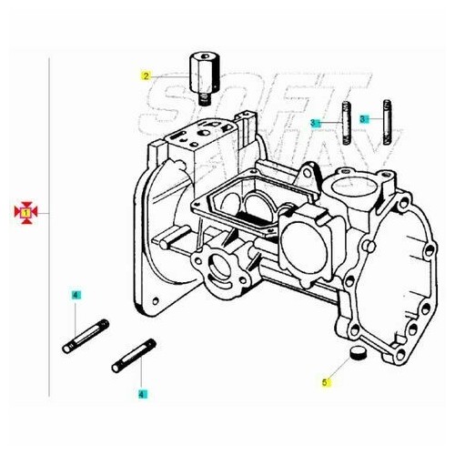 Carter albero Piaggio Ape Car TM...