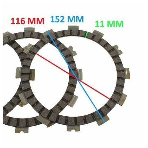 Kit dischi frizione Suzuki GS 450 500...