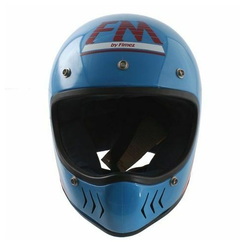 Casco FM Fimez Trophy azzurro epoca...