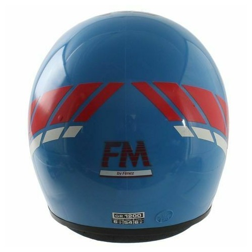 Casco FM Fimez Trophy azzurro epoca...