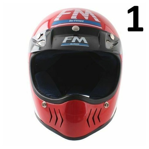 Casco epoca FM Fimez Trophy rosso
