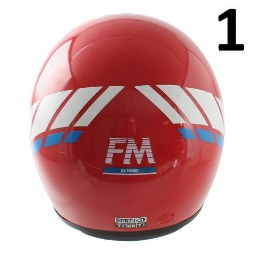Casco epoca FM Fimez Trophy rosso