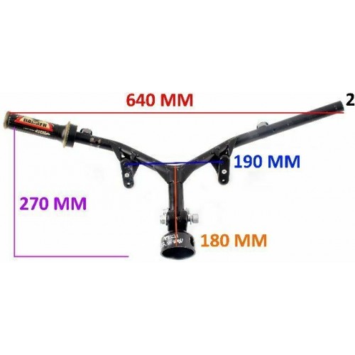 Manubrio Aprilia SR WWW - Stealth -...