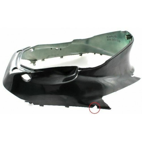 Carena posteriore Kymco Heroism verde