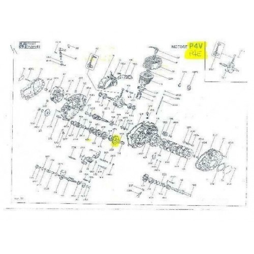 Ingranaggio prima marcia da 33 denti...