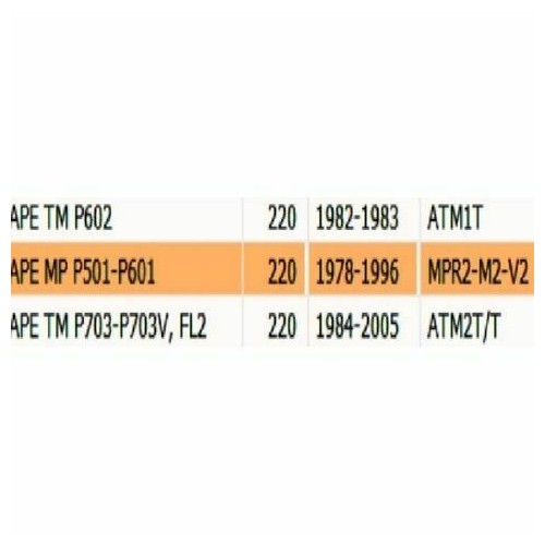 Ingranaggio 1 marcia Piaggio Ape MP e...