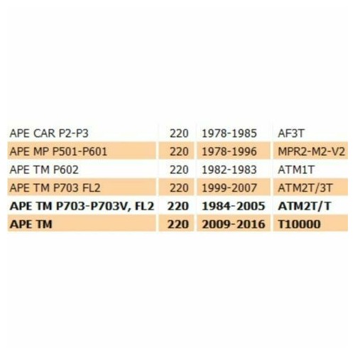 Ingranaggio 2 marcia Ape MP e TM 169734