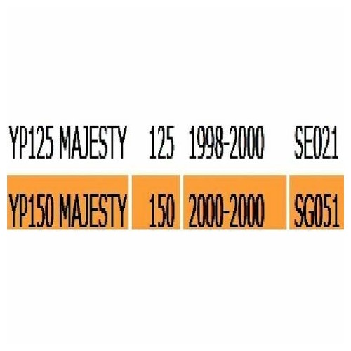 Manubrio Yamaha Majesty 125 e 150 dal...