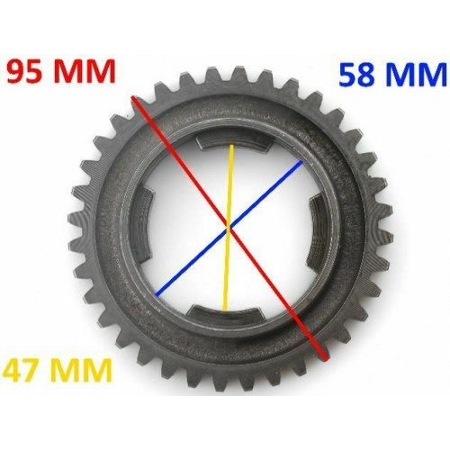 Ingranaggio 3 marcia Piaggio Ape Car...