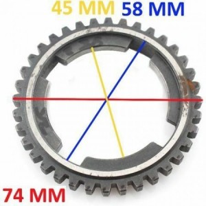 Ingranaggio 4 marcia Ape... 2