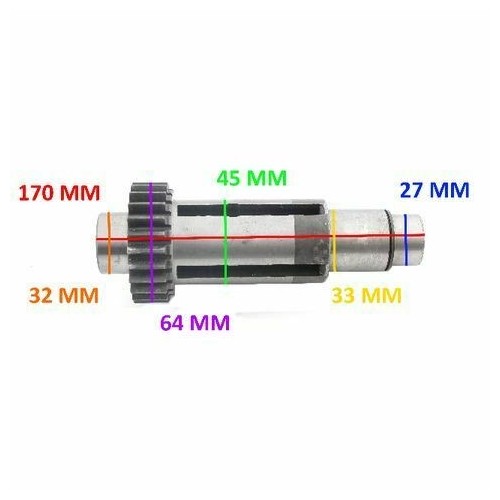 Albero secondario Ape CAR - TM -...