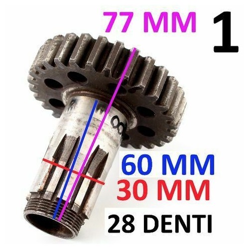 Ingranaggio cambio Gilera 300 epoca