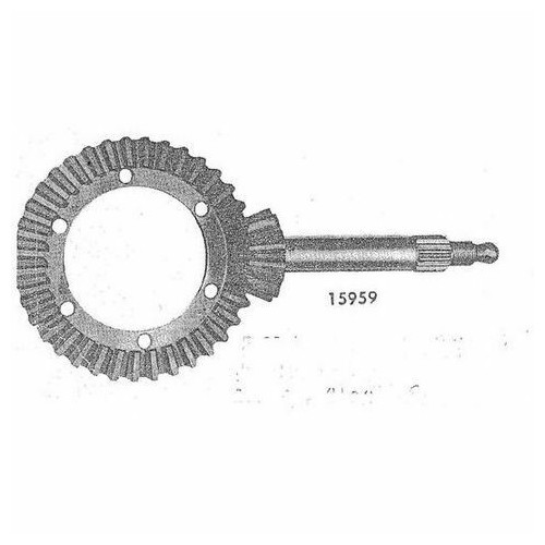 Ingranaggio coppia conica Lambro 175