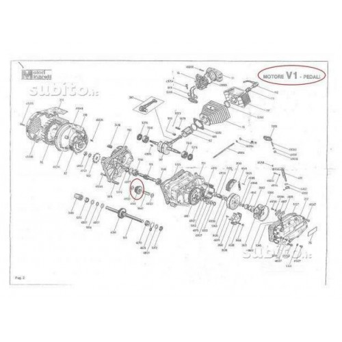 Ingranaggio doppio motore FBM V1...