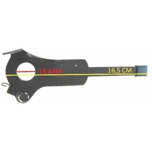 Leva sgancio motore a rullo 2