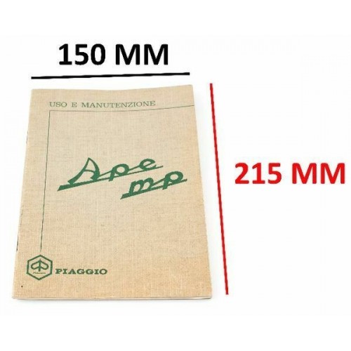 Manuale uso e manutenzione Piaggio...
