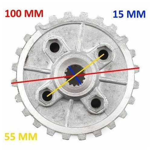 Mozzetto frizione Gilera KZ KK ER RC...