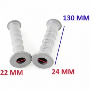 Manopole Moto epoca grigie 2