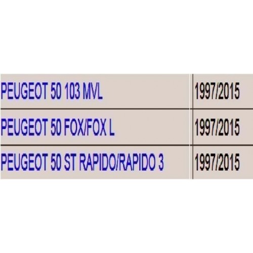 Leva freno destra per Peugeot 103 e...