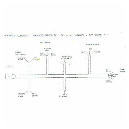 Impianto elettrico ciclomotore con...