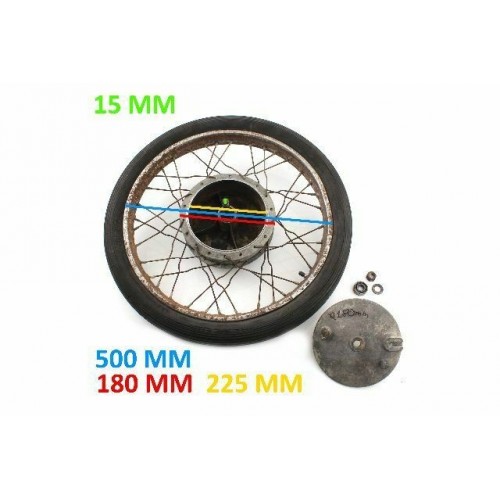 Ruota anteriore da 19 per moto epoca