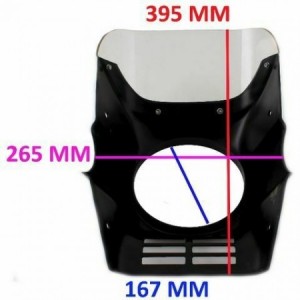 Cupolino portafanale Honda CBX 2