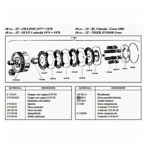 Disco frizione portabicchierino...