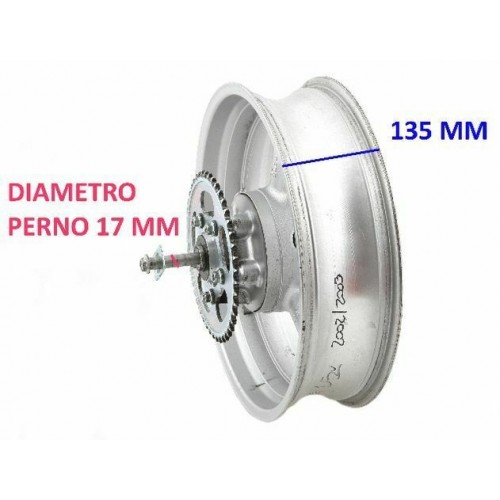 Ruota posteriore Suzuki GSF 600 dal...