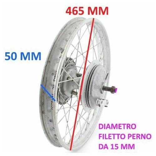 Ruota posteriore moto Morini 98...