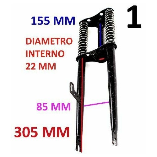 Forcella anteriore bici cross del 20...