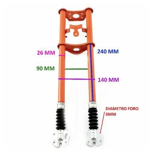 Forcella anteriore Motobecane