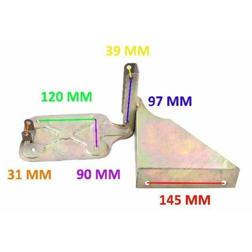Portatarga posteriore per Ape epoca