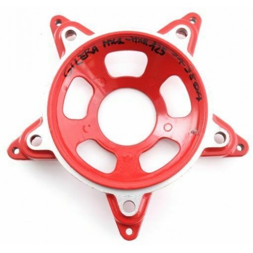 Portadisco anteriore rosso per Gilera...