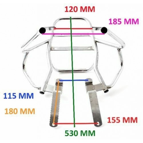 Portapacco Yamaha Majesty 125 e 150...