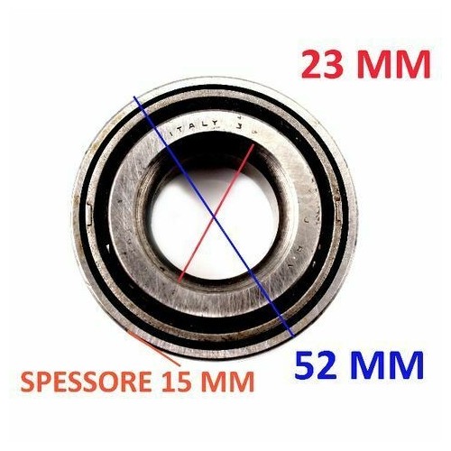 Cuscinetto a rulli misure 23 - 52 - 15