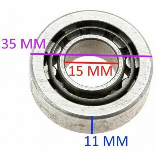 Cuscinetto a rulli 6202 15 x 35 x 11...