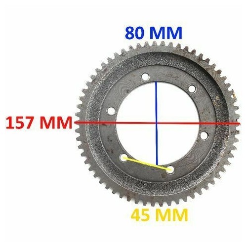 Corona differenziale Piaggio Ape 350...