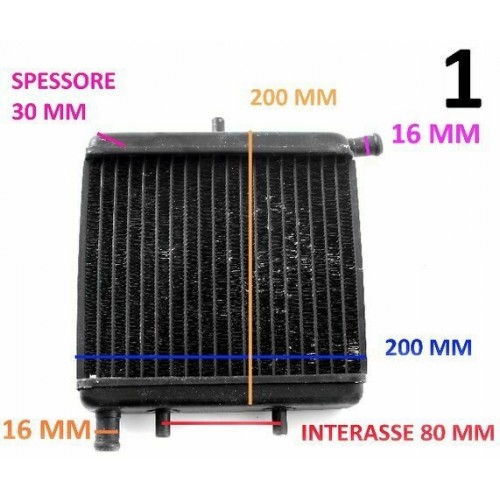 Radiatore Aprilia RS - AF1 - Futura-...