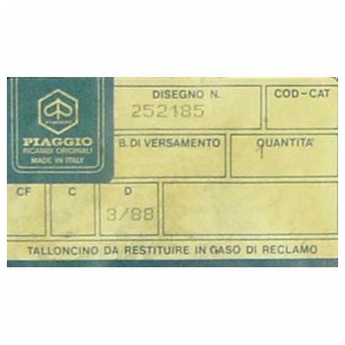 Scatola portabatteria Piaggio Vespa...