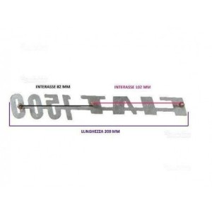 Emblema Targhetta Fiat 1500 2