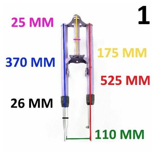 Forcella anteriore Malaguti Dribbling