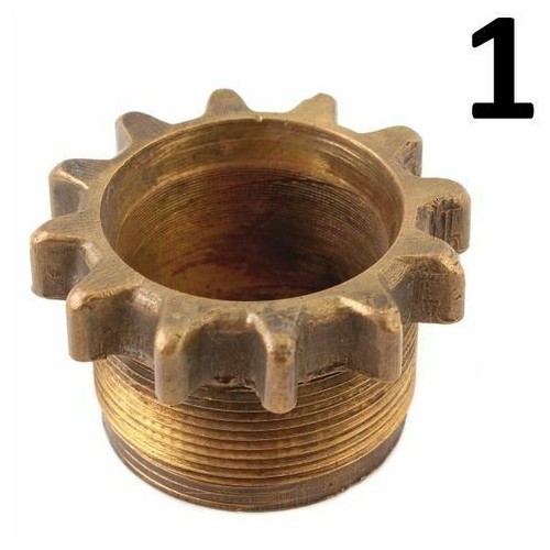 Ghiera tubo scarico per ciclomotori vari