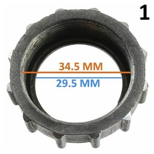 Ghiera tubo scarico da 34 - 34,5 mm