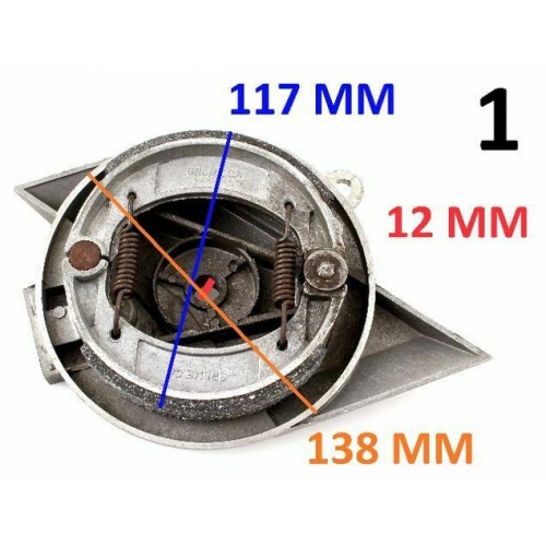 Piatto portaceppi Grimeca finta...