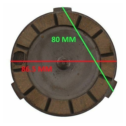 Piatto spingidisco 3 tacche...