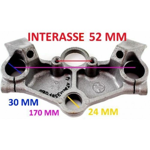 Piastra superiore forcella Aprilia RS...