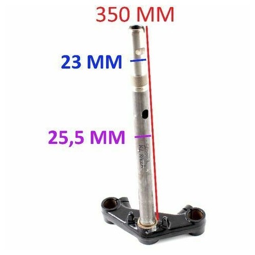 Piastra forcella scooter KL Racer