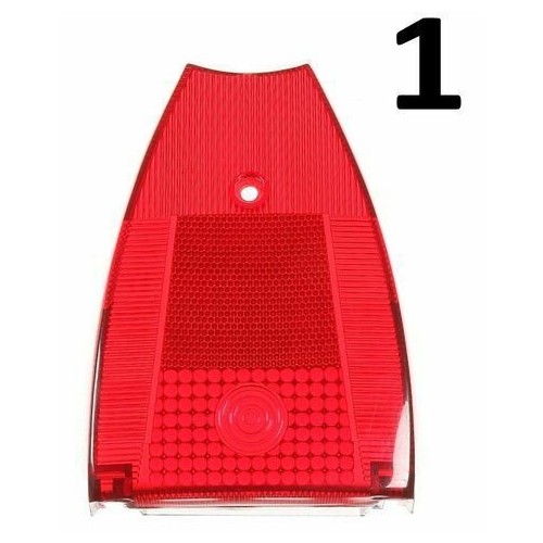 Vetro faro posteriore Ufo per moto...