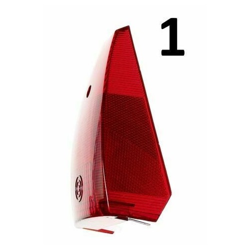 Vetro faro posteriore Ufo per moto...